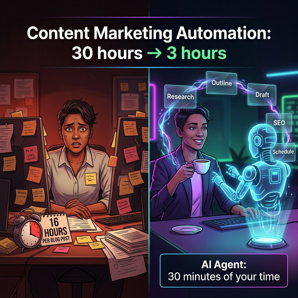 Use case: content marketing automation with AI agents